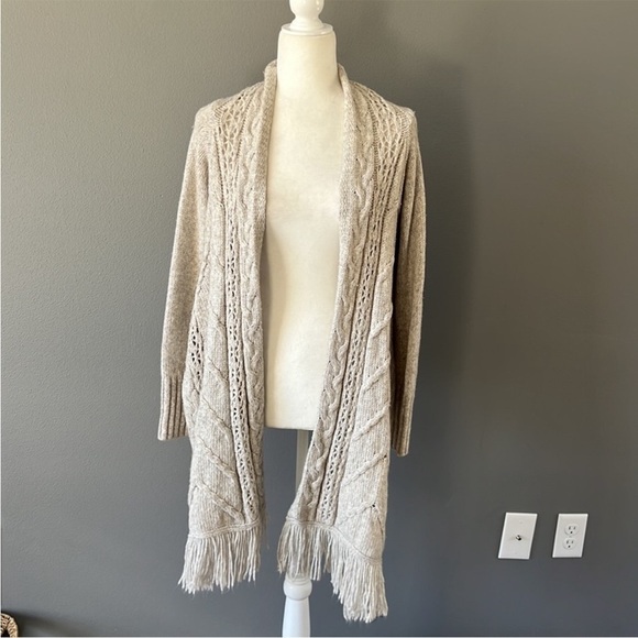 Anthropologie Angel Of The North Anais Wool Blend Cardigan Sweater - Picture 3 of 12
